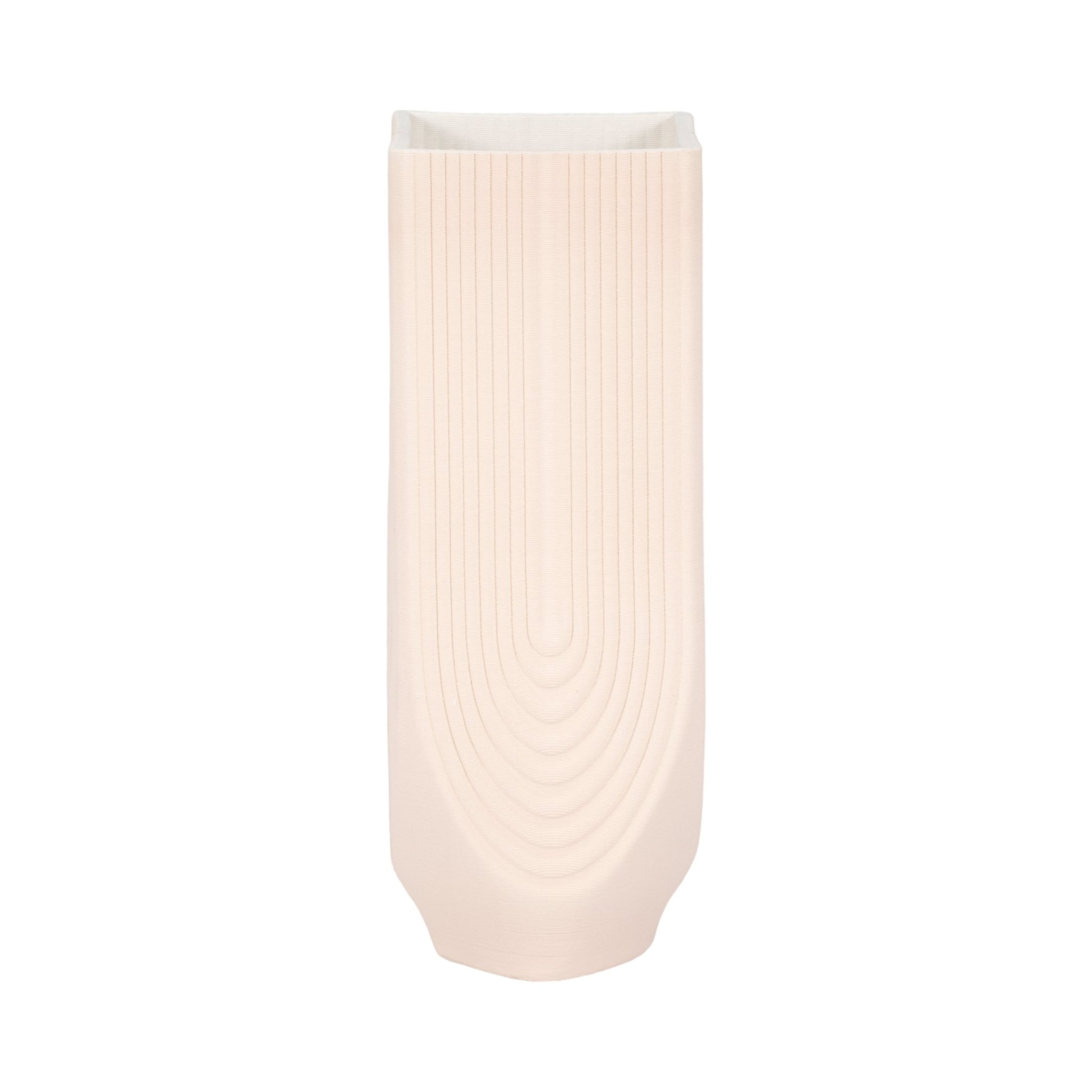 CORSICA 3D PRINTED VASE, ROSE SMOKE Vases and Jars| Sagebrook Home