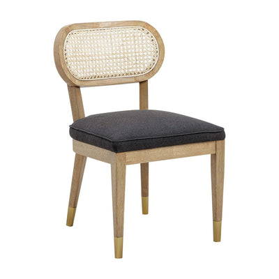 "Cosette Black Dining Chair " - Al Rugaib Furniture