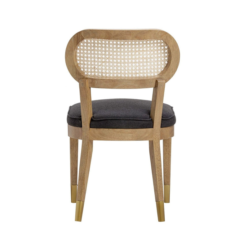 "Cosette Black Dining Chair " - Al Rugaib Furniture