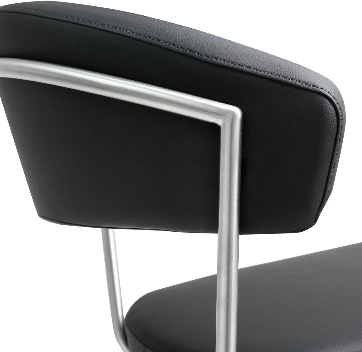 Cosmo Black Steel Barstool Counter Stools| TOV
