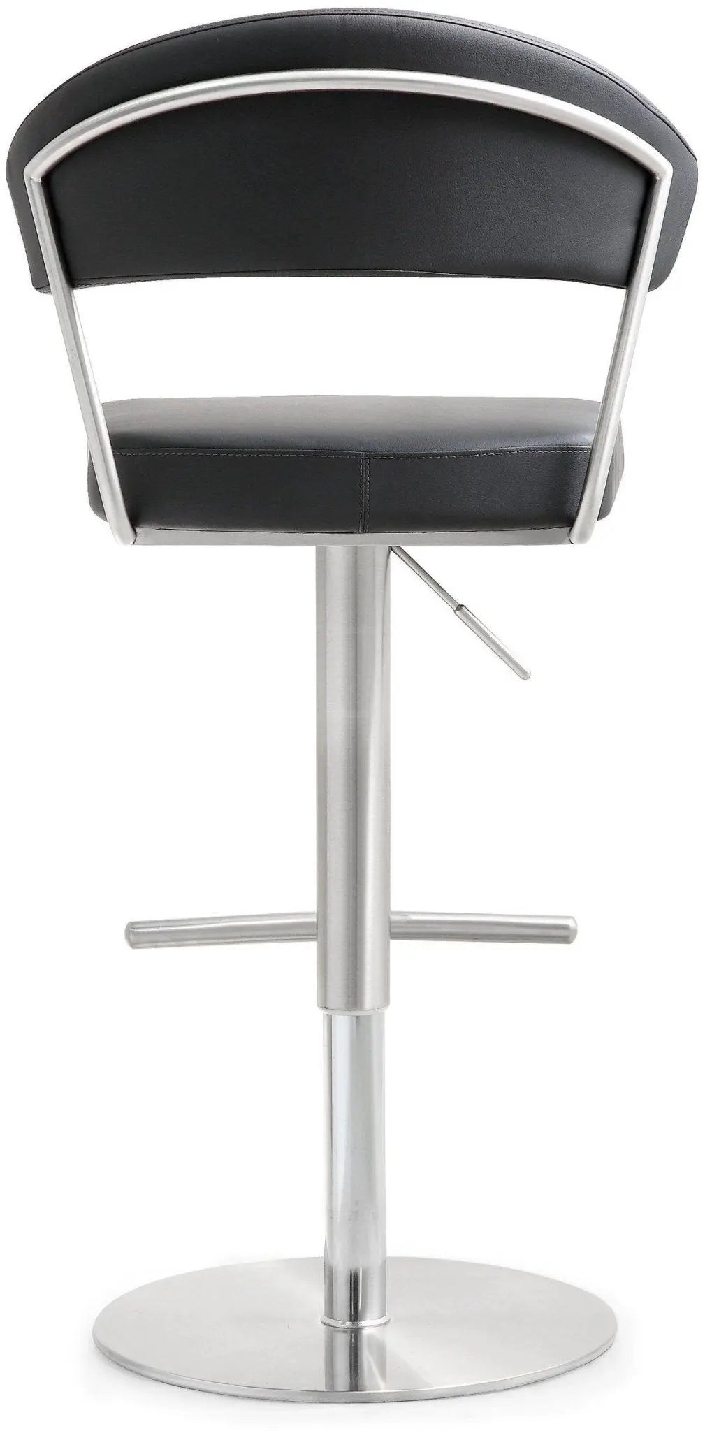 Cosmo Black Steel Barstool Counter Stools| TOV