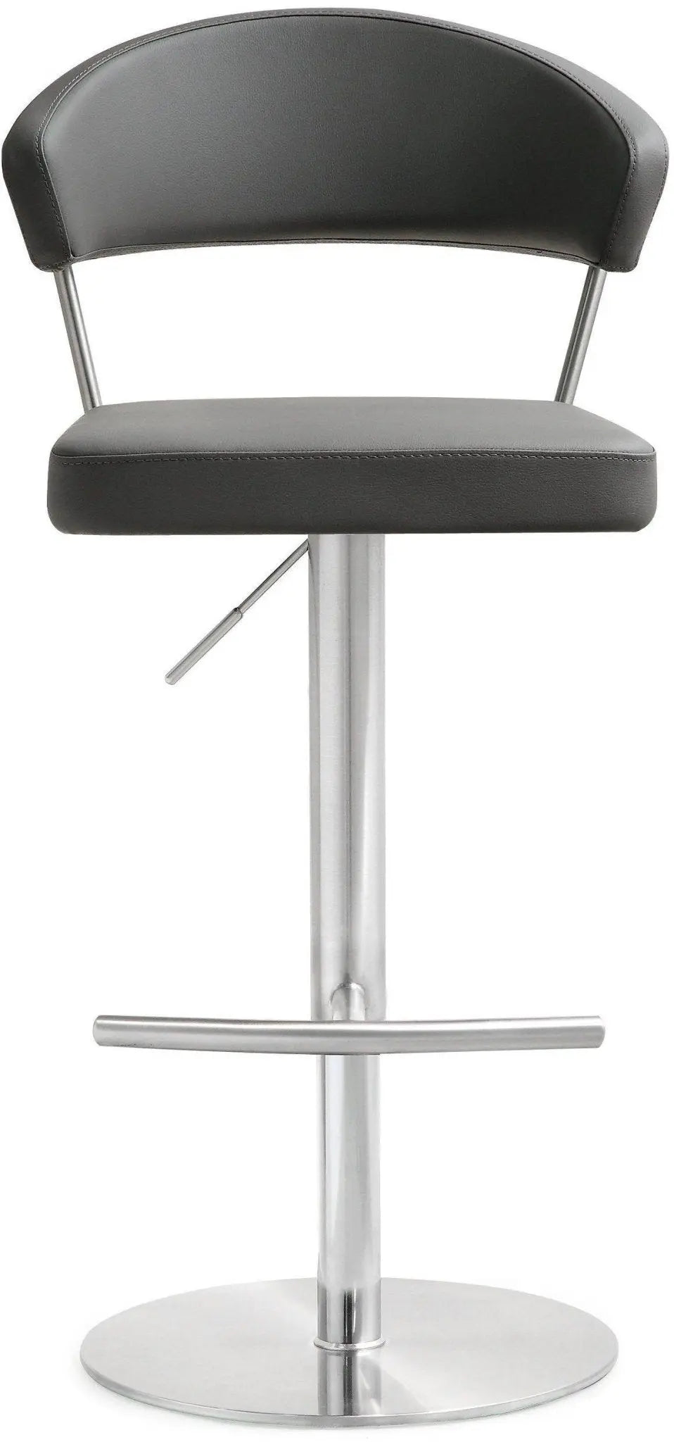 Cosmo Grey Steel Barstool Counter Stools| TOV