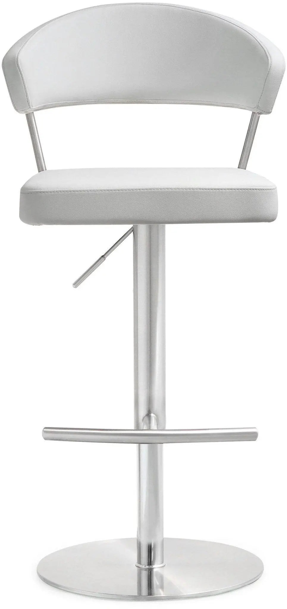 Cosmo White Steel Barstool Counter Stools| TOV
