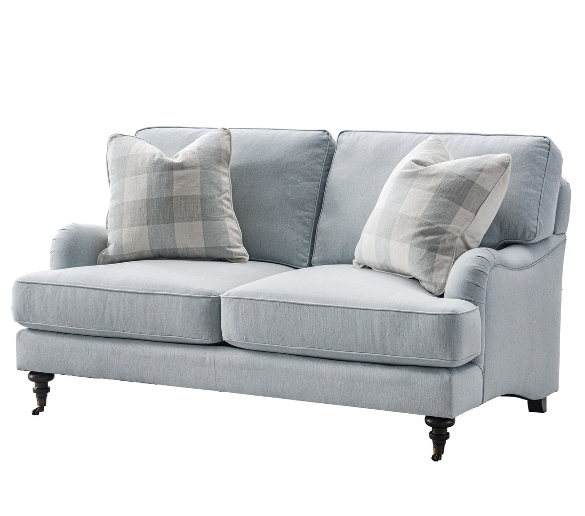 Cottage Calm by Noof Alaboudi Blue Loveseat Sofas & Loveseats| Roots Furniture