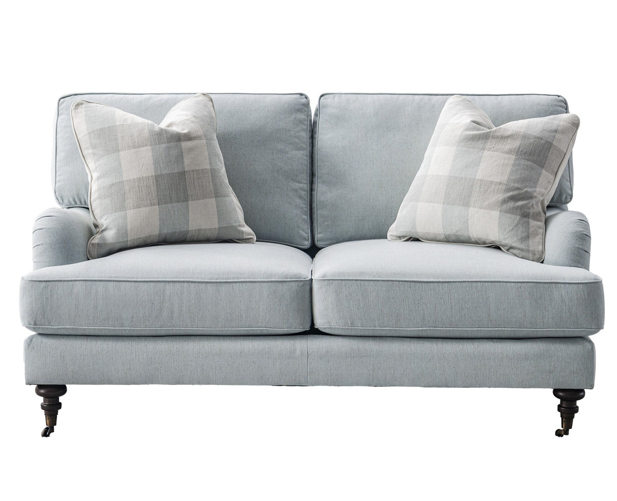 Cottage Calm by Noof Alaboudi Blue Loveseat Sofas & Loveseats| Roots Furniture