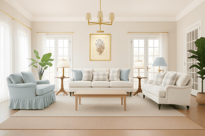 Cottage Calm by Nouf Alaboudi Sofa - Al Rugaib Furniture