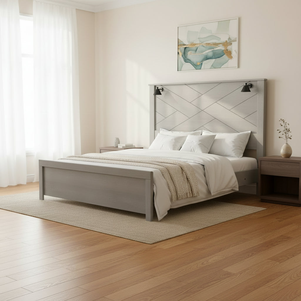 Cottonburg King Panel Bed Beds| Ashley Homestore