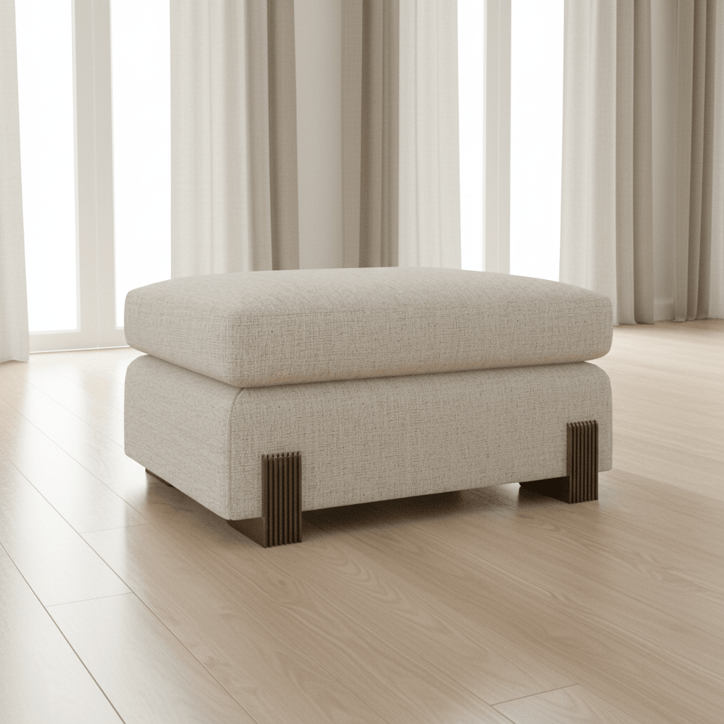 COUNTER BALANCE OTTOMAN BIRCH Ottomans| Caracole
