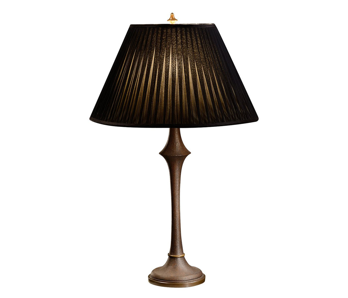 Country Farmhouse Collection - Heavily textured baluster table lamp Accent & End Tables| Jonathan Charles