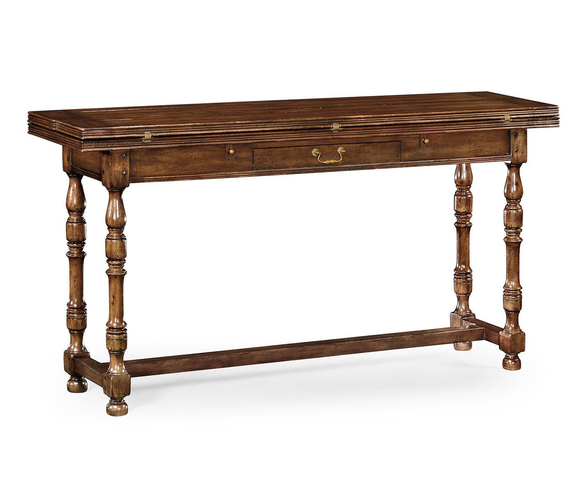 Country Farmhouse Collection - Small Walnut Hunt Table Accent & End Tables| Jonathan Charles