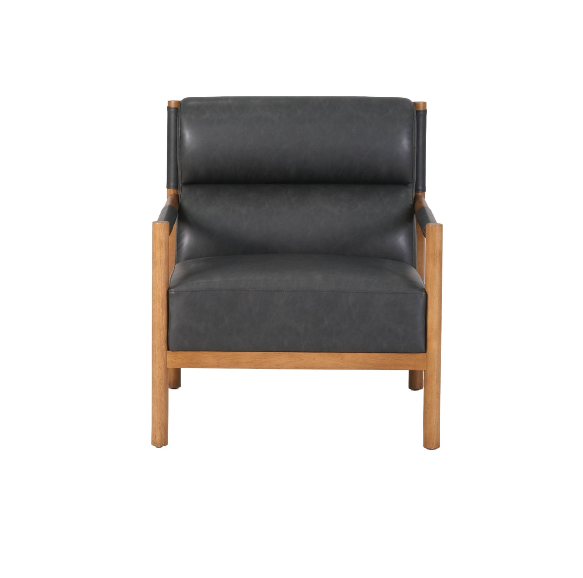 Cove Black Leather Accent Chair Chairs| Roots Furniture