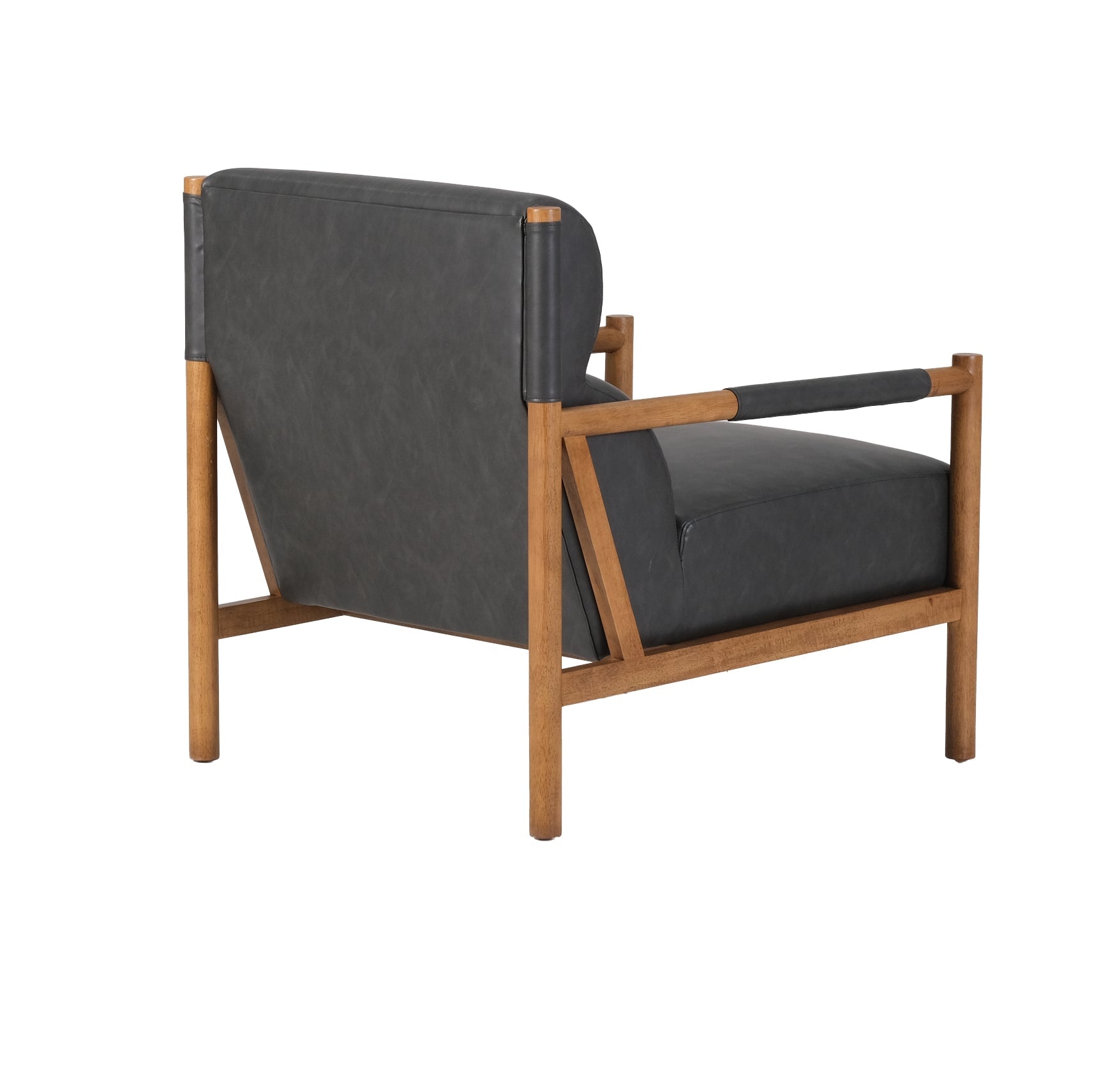Cove Black Leather Accent Chair Chairs| Roots Furniture