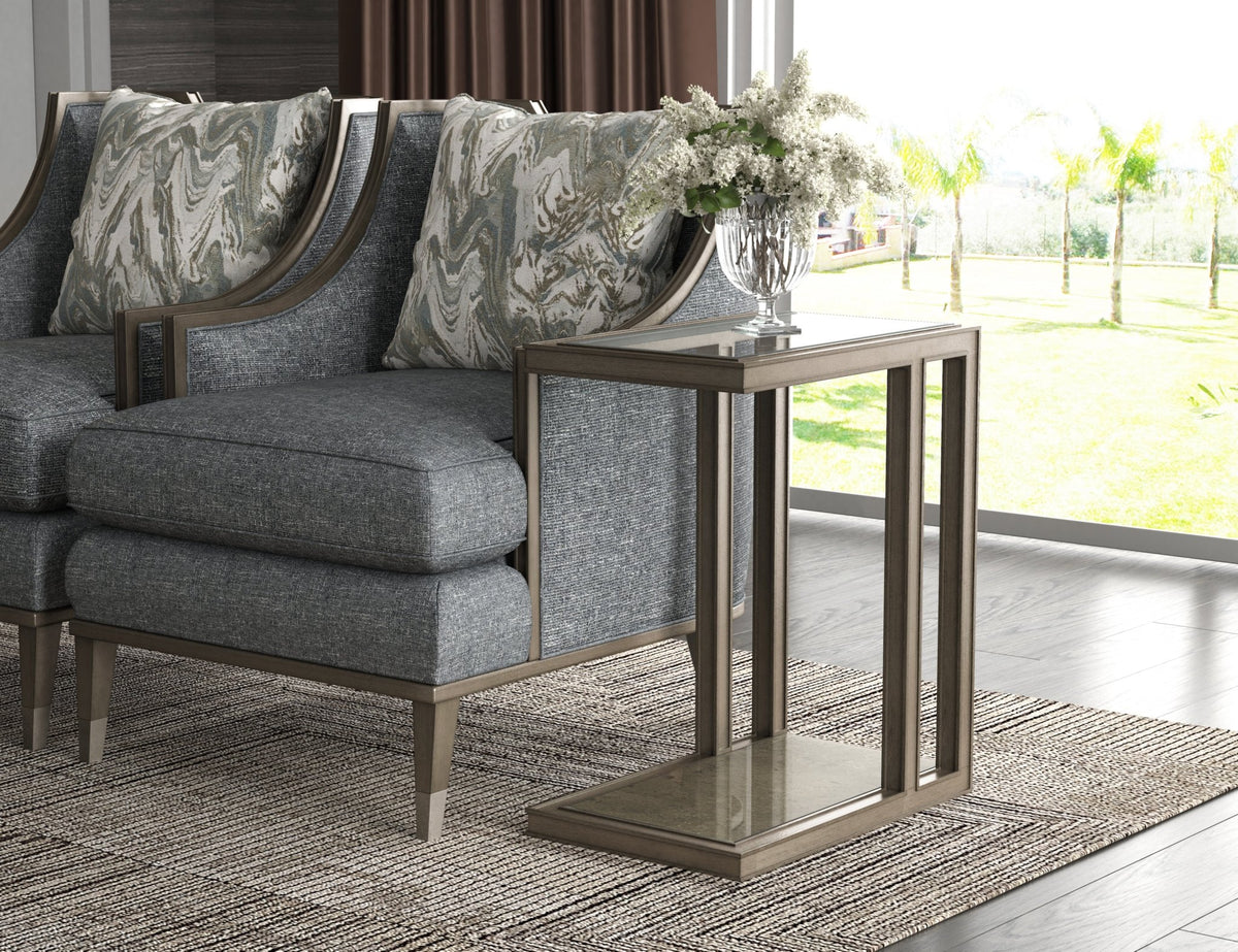 Cove Chairside Table Accent & End Tables| A.R.T. Furniture