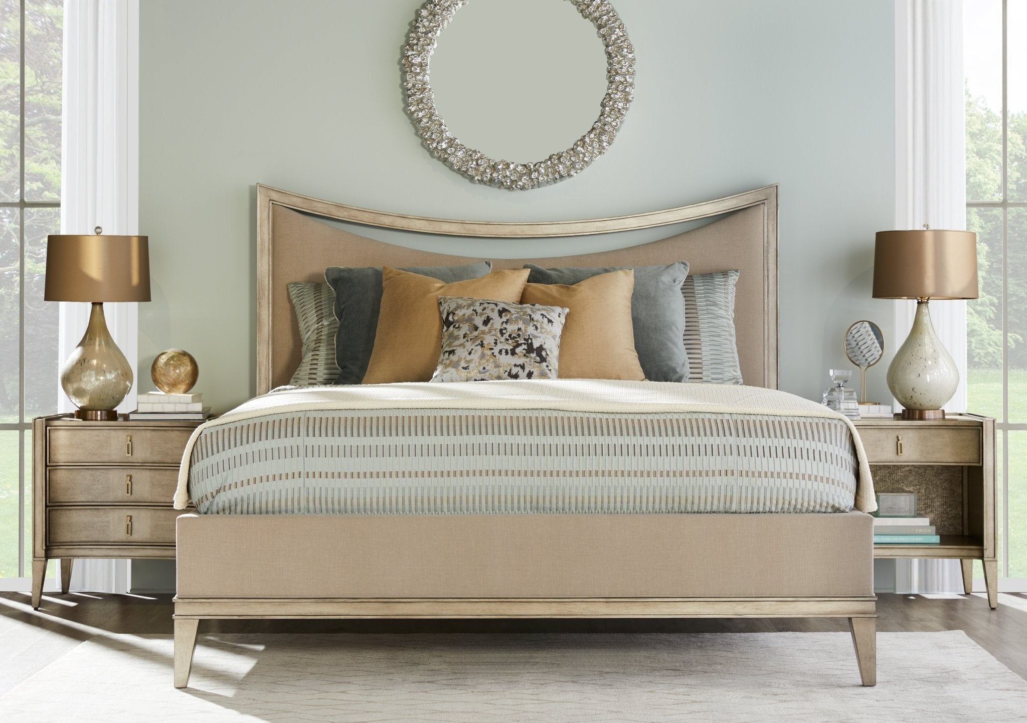 Cove Queen Upholstered Beds Beds| A.R.T. Furniture
