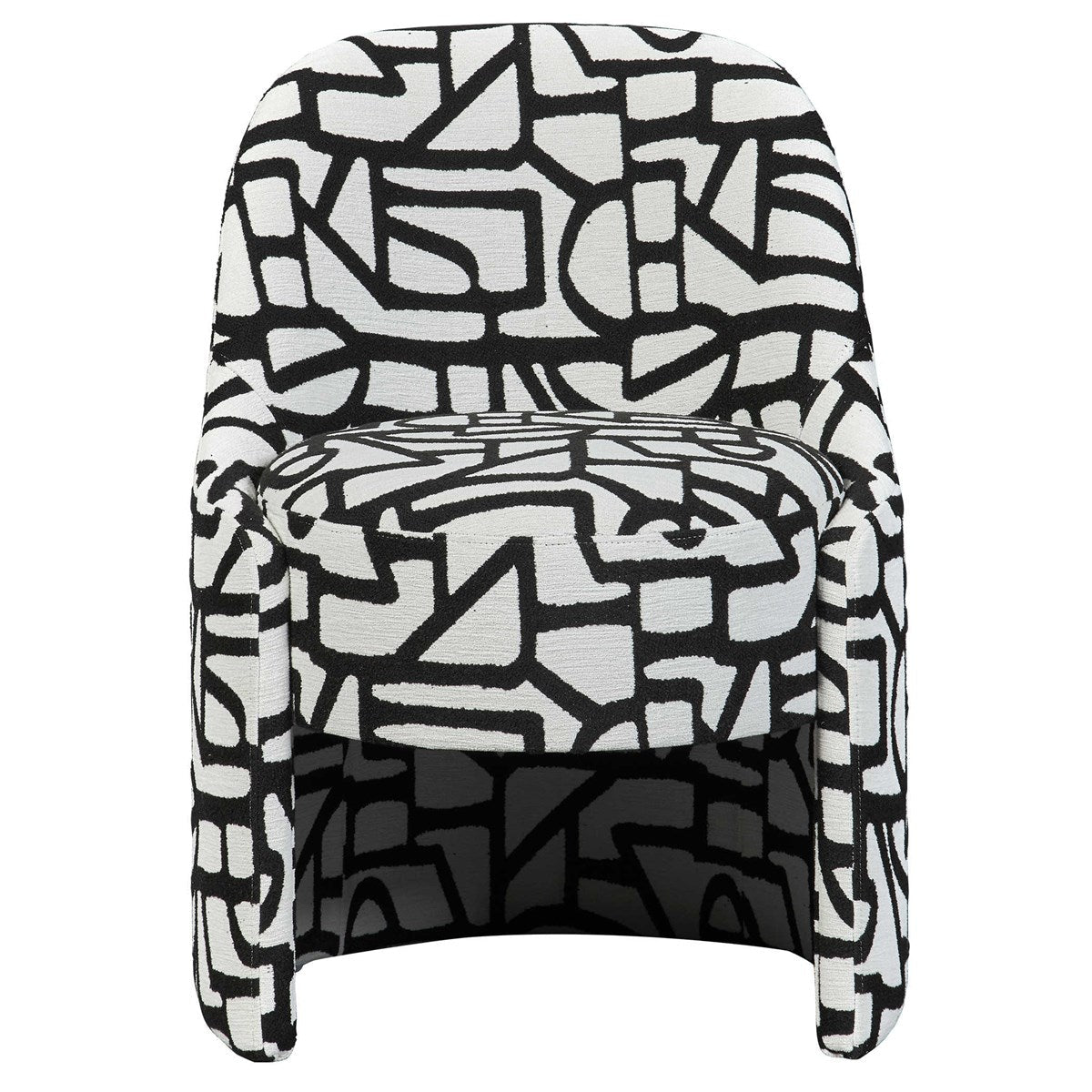 Cozy Capsule Dining Chair - Squiggle Dining Chairs| Uttermost