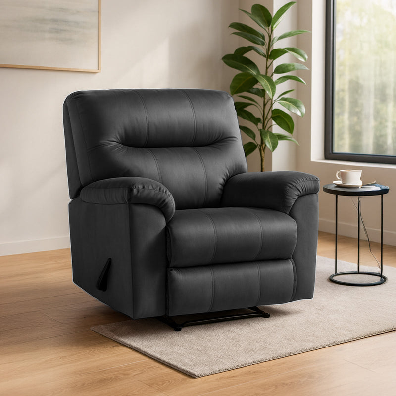 Cozy Cloud | Velvet Classic Recliner Chair - Al Rugaib Furniture