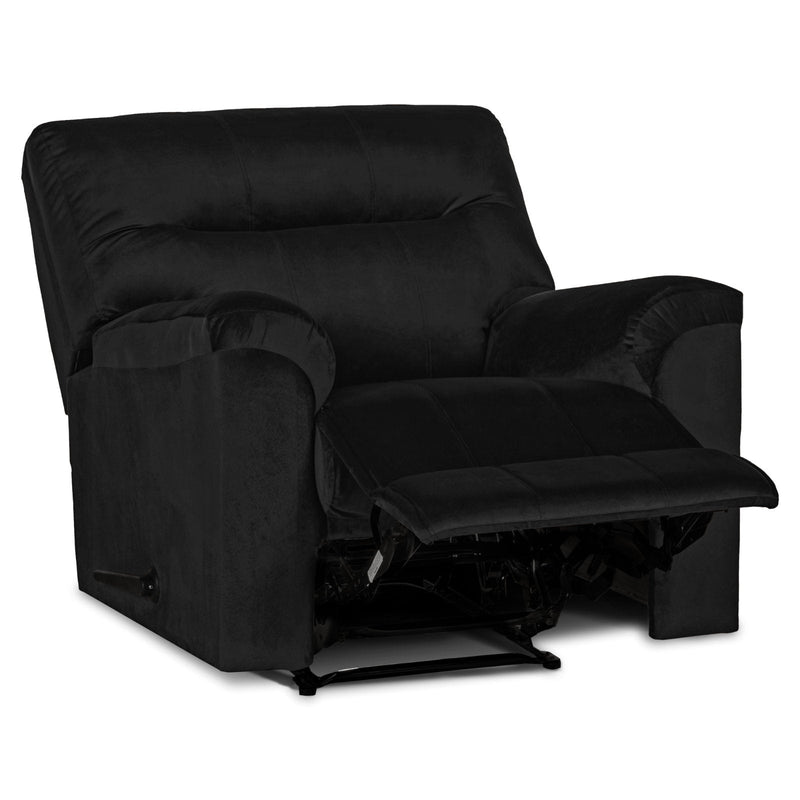 Cozy Cloud | Velvet Classic Recliner Chair - Al Rugaib Furniture