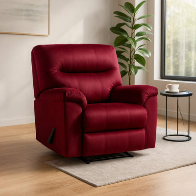 Cozy Cloud | Velvet Classic Recliner Chair - Al Rugaib Furniture
