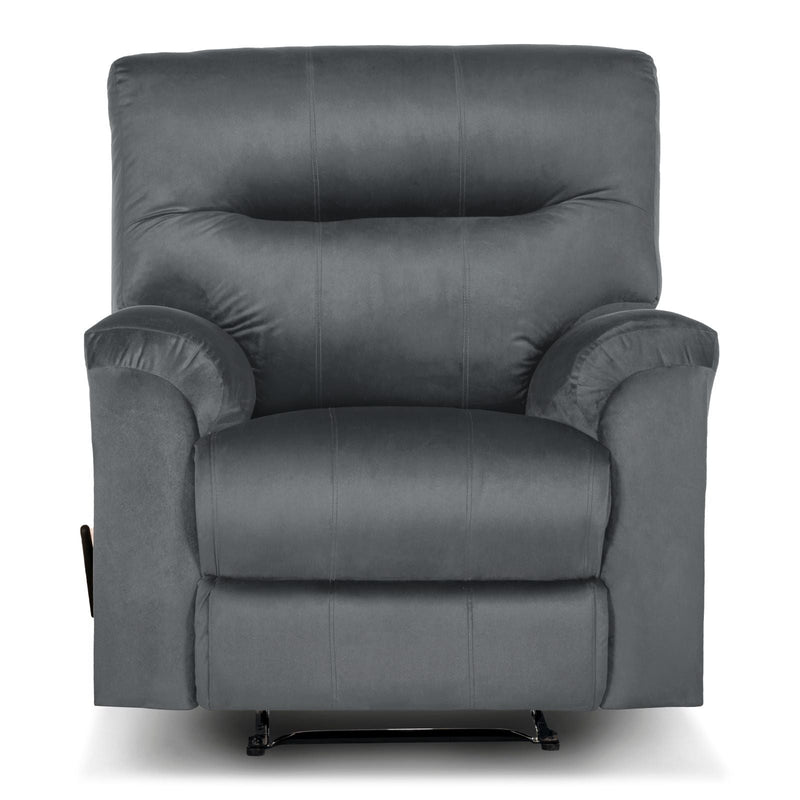Cozy Cloud | Velvet Rocking & Rotating Recliner Chair - Al Rugaib Furniture