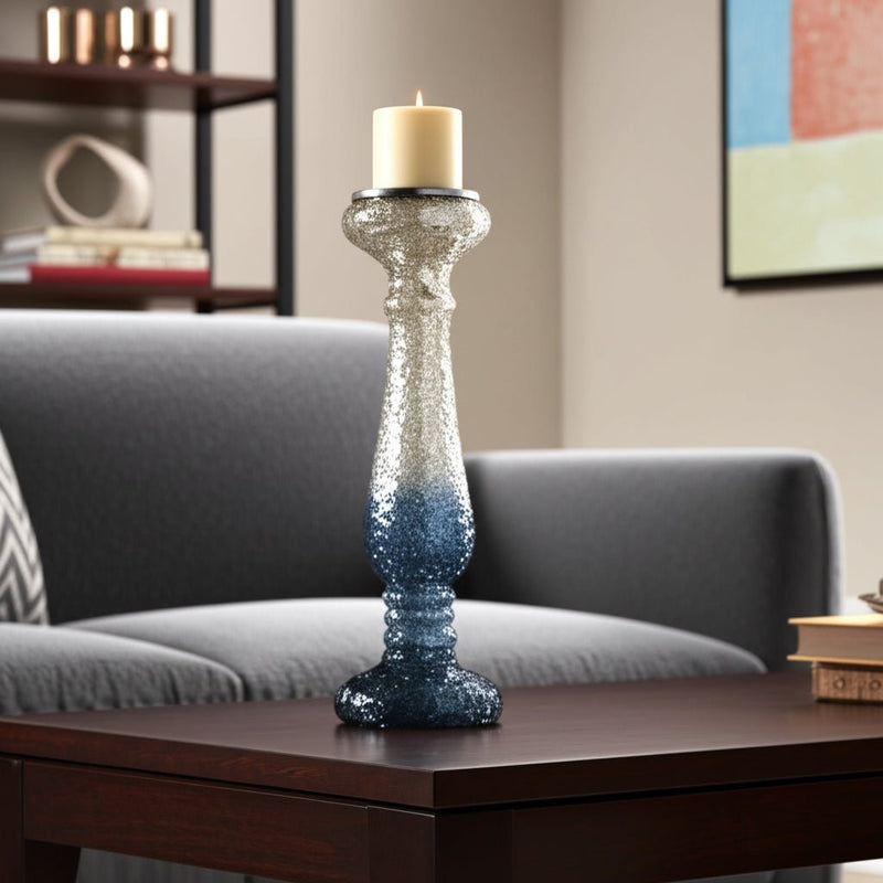 CRACKLED CANDLE HOLDER - Al Rugaib Furniture