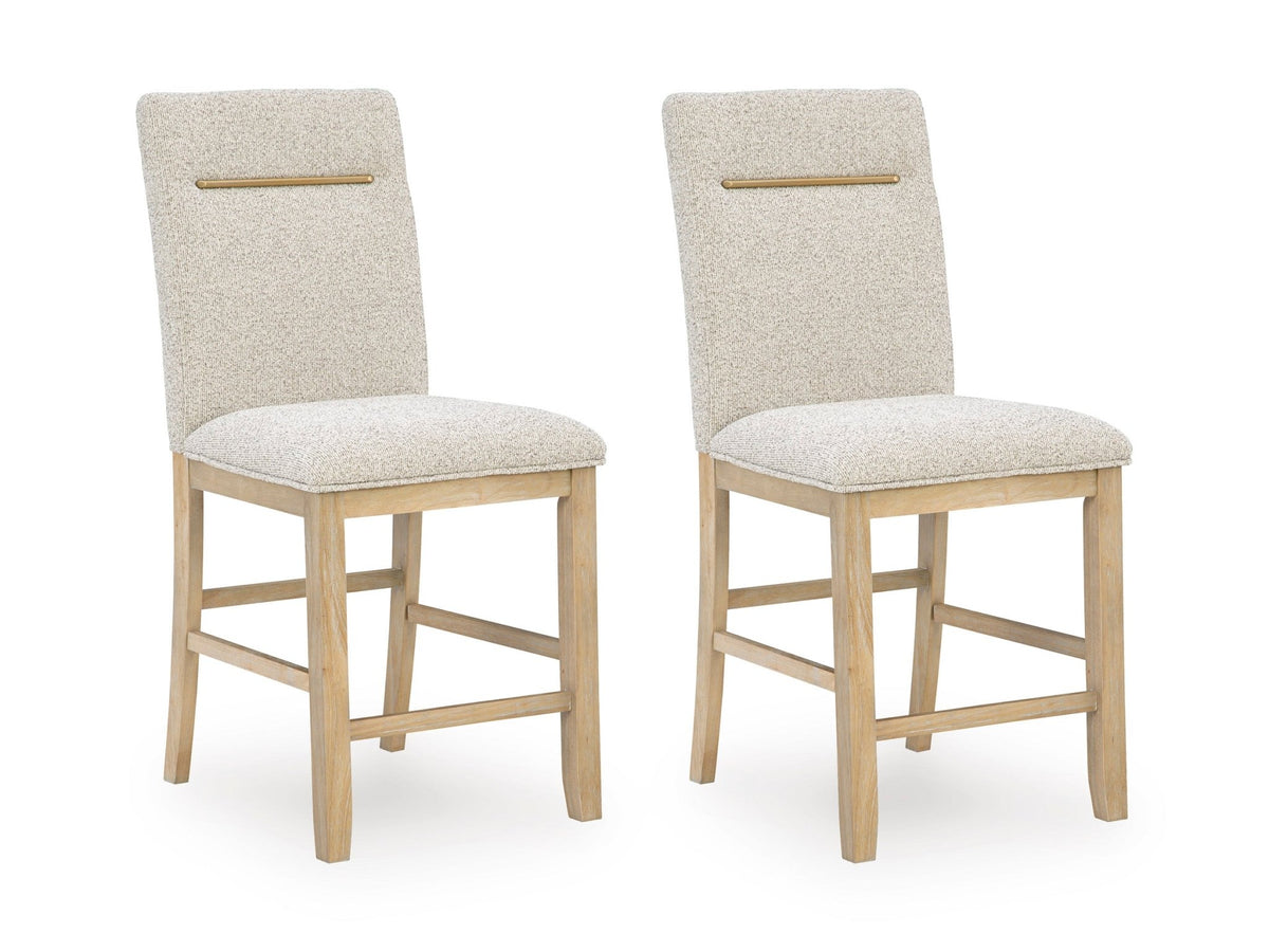 Crendlin Upholstered Barstool Counter Stools| Ashley Homestore