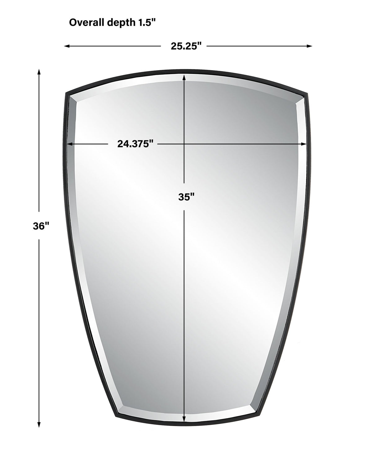 Crest Mirror Mirrors| Uttermost