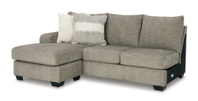 Creswell Left - Arm Facing Sofa Chaise - Al Rugaib Furniture