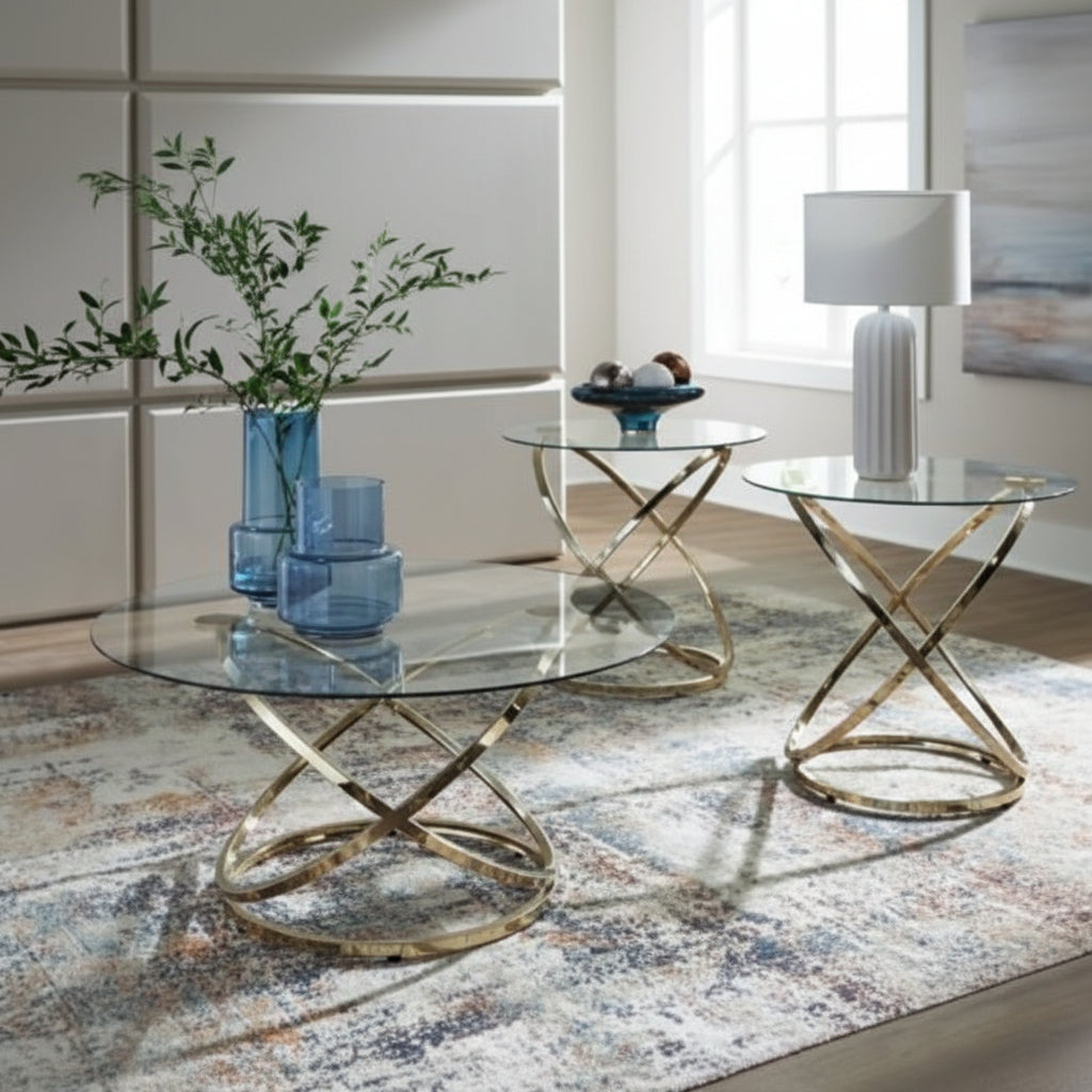 Crimonti Occasional Table Set (3/CN) Table Sets| Ashley Homestore
