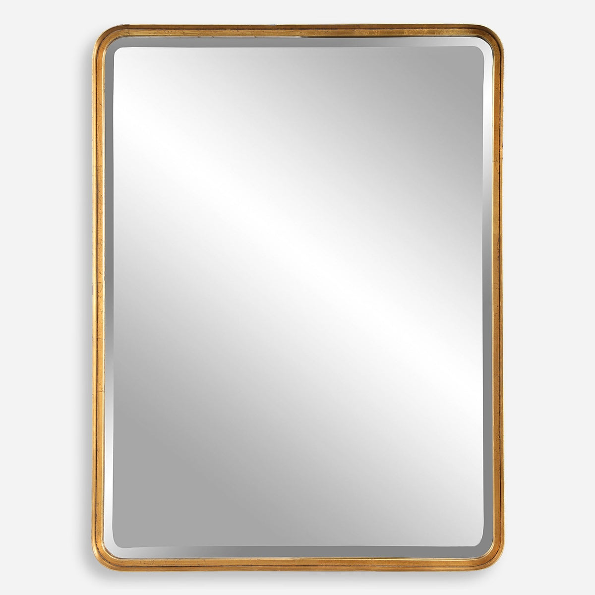 Crofton Gold Large Mirror Mirrors| Uttermost