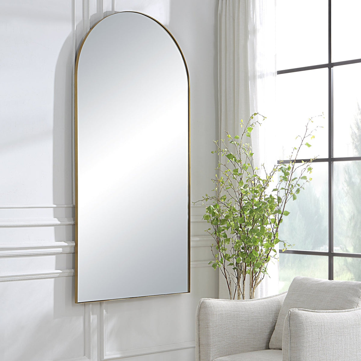 Crosley Arch Mirror Mirrors| Uttermost