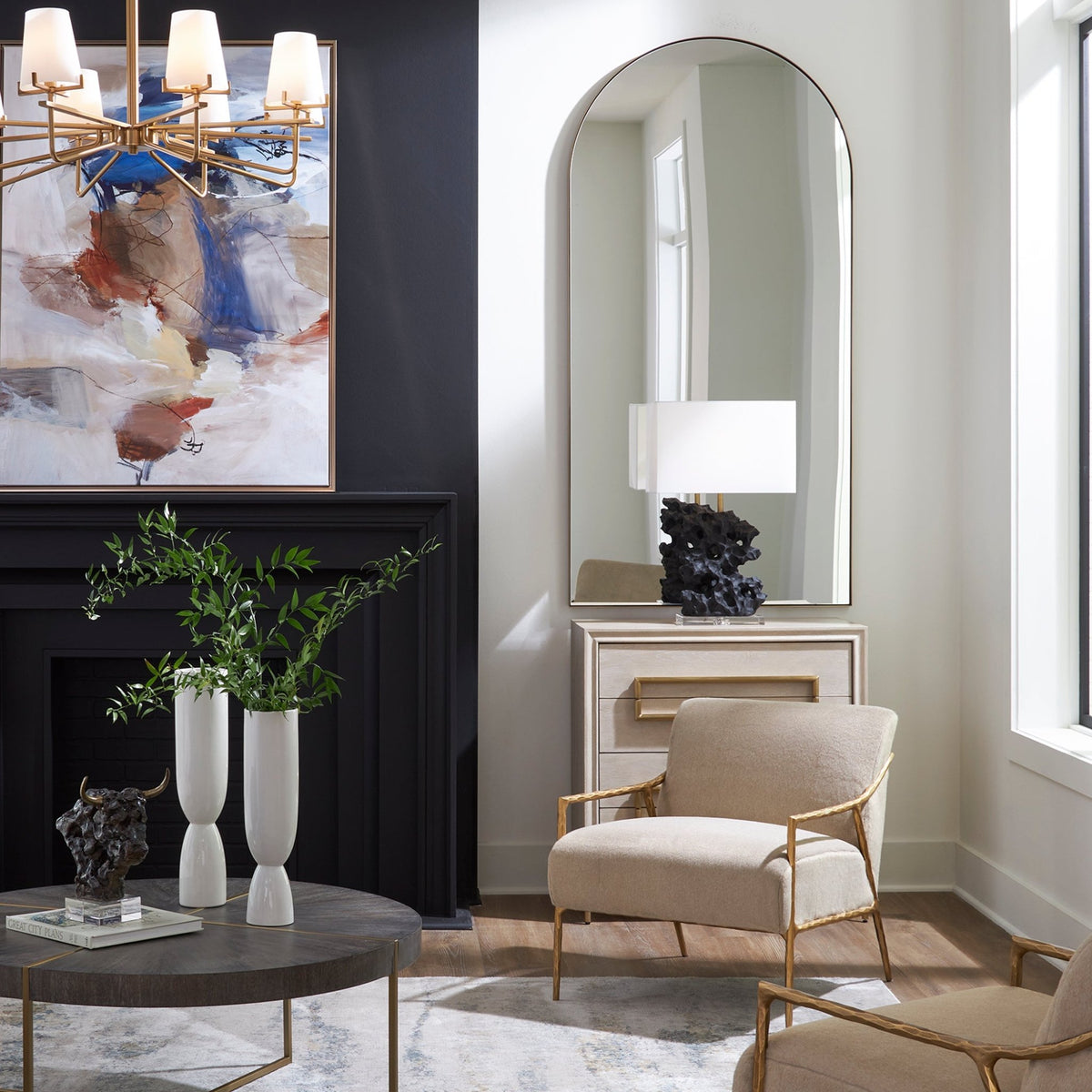 Crosley Arch Mirror Mirrors| Uttermost