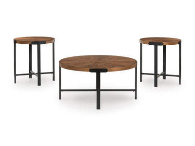 Crosstrail Occasional Table Set (3/CN) - Al Rugaib Furniture