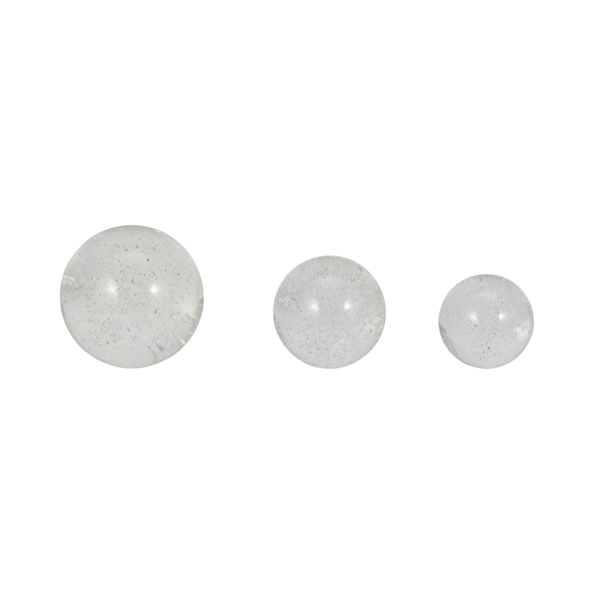 Crystal Ball 4", Clear Table Decors| Sagebrook Home