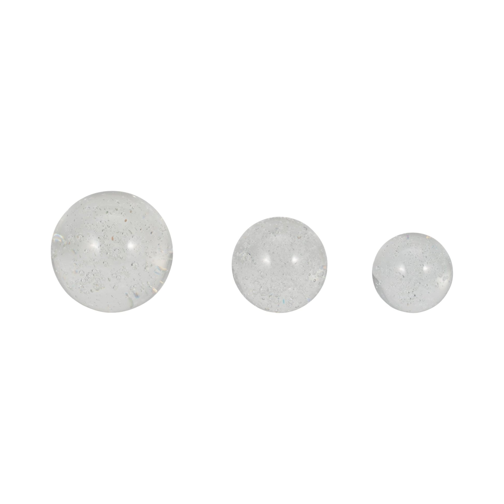 Crystal Ball 4", Clear Table Decors| Sagebrook Home