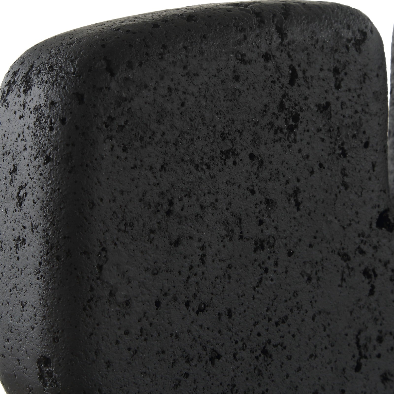 Crystal &Black Rice Stone SCULPTURE SET/2 Table Decors| Uttermost