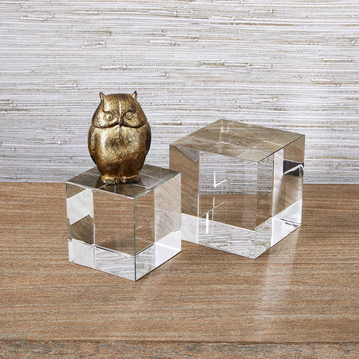 Crystal Cube Risers, S/2 Table Decors| Uttermost