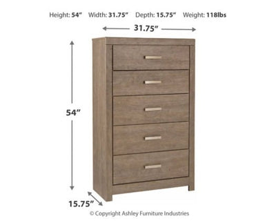 Culverbach Chest of Drawers - Al Rugaib Furniture