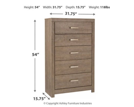 Culverbach Chest of Drawers - Al Rugaib Furniture