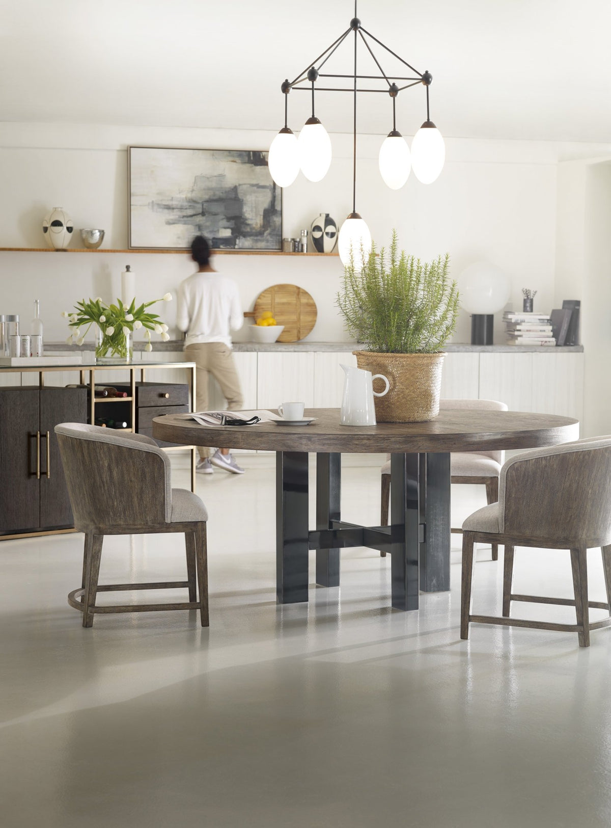 Curata 72in Round Dining Table Dining Tables| Hooker