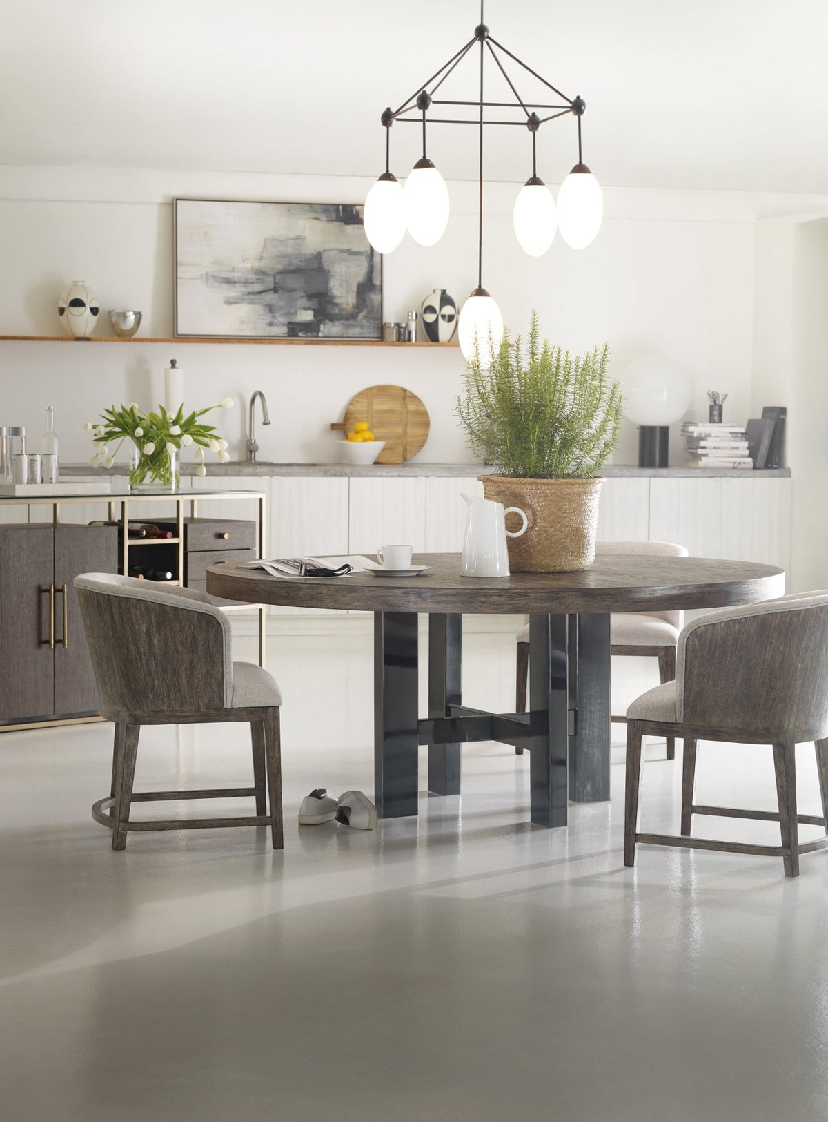 Curata 72in Round Dining Table Dining Tables| Hooker
