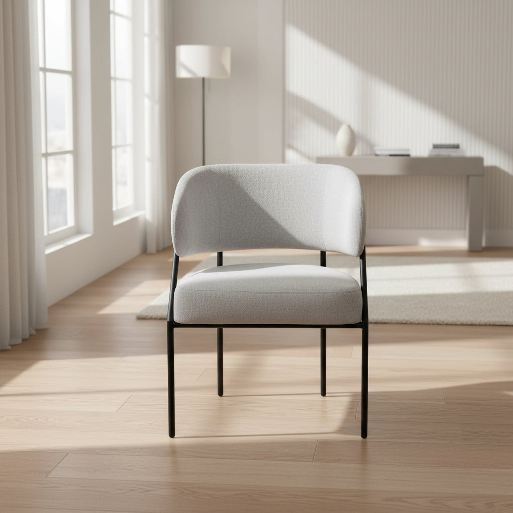 Curve Light Grey Dining chair Dining Chairs| Roots Furniture