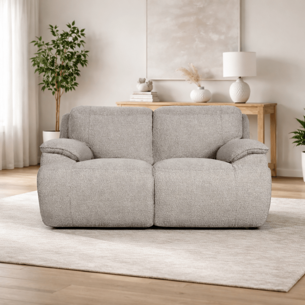 Cushy Grey Power Motion Loveseat Recliners| Roots Furniture