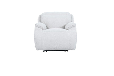 Cushy White Power Motion Arm Chair ( 99cm) - Al Rugaib Furniture