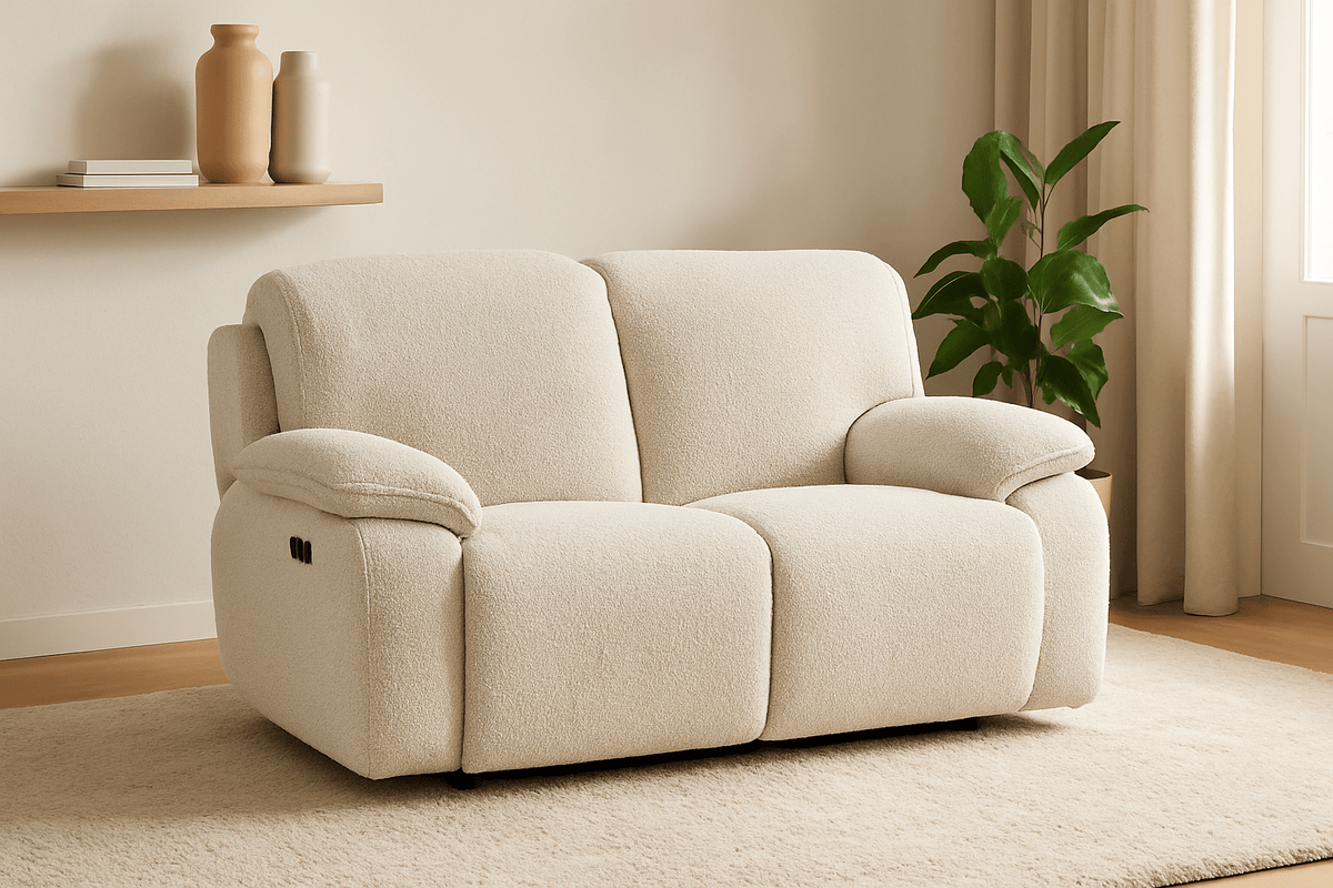 Cushy White Power Motion Set Recliners| Roots Furniture