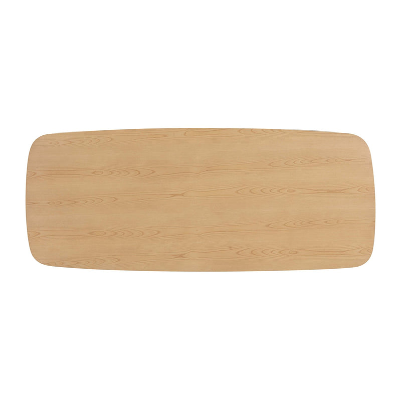 Cybill Natural Ash Dining Table - Al Rugaib Furniture