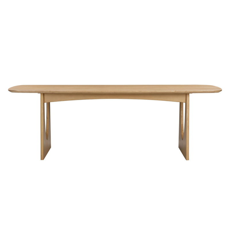 Cybill Natural Ash Dining Table - Al Rugaib Furniture
