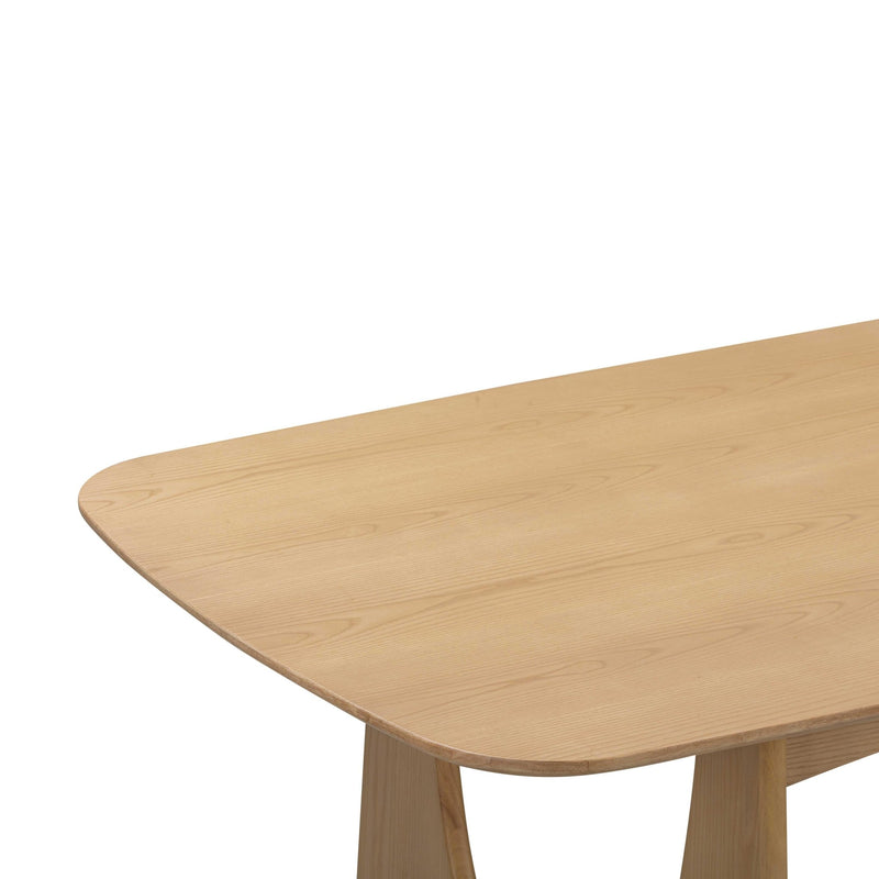 Cybill Natural Ash Dining Table - Al Rugaib Furniture