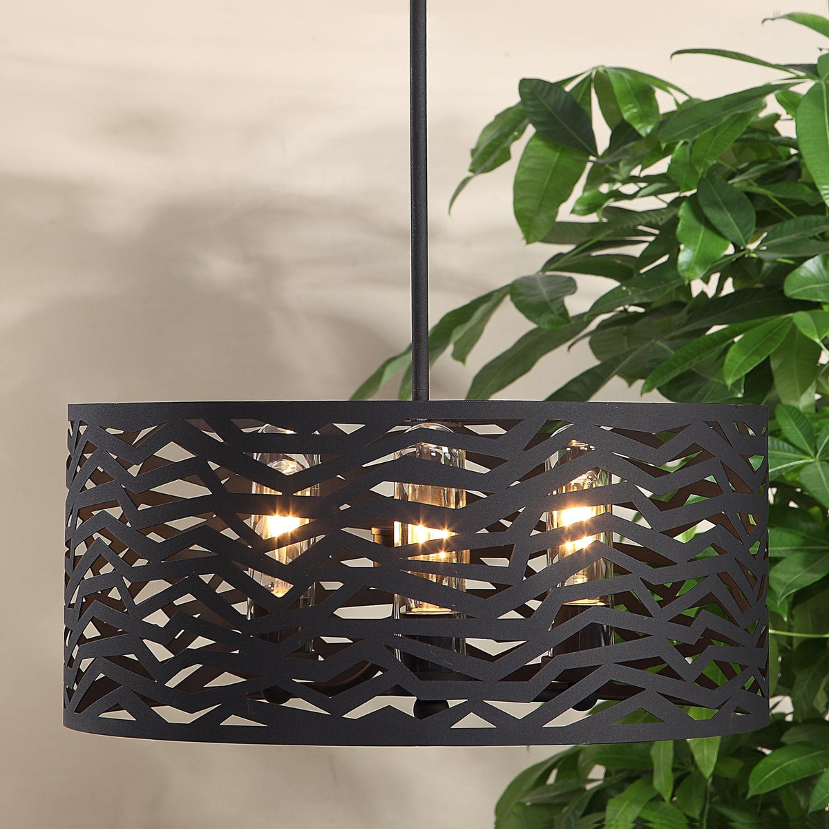 Cypress, 3 Lt. Outdoor Pendant chandeliers| Uttermost