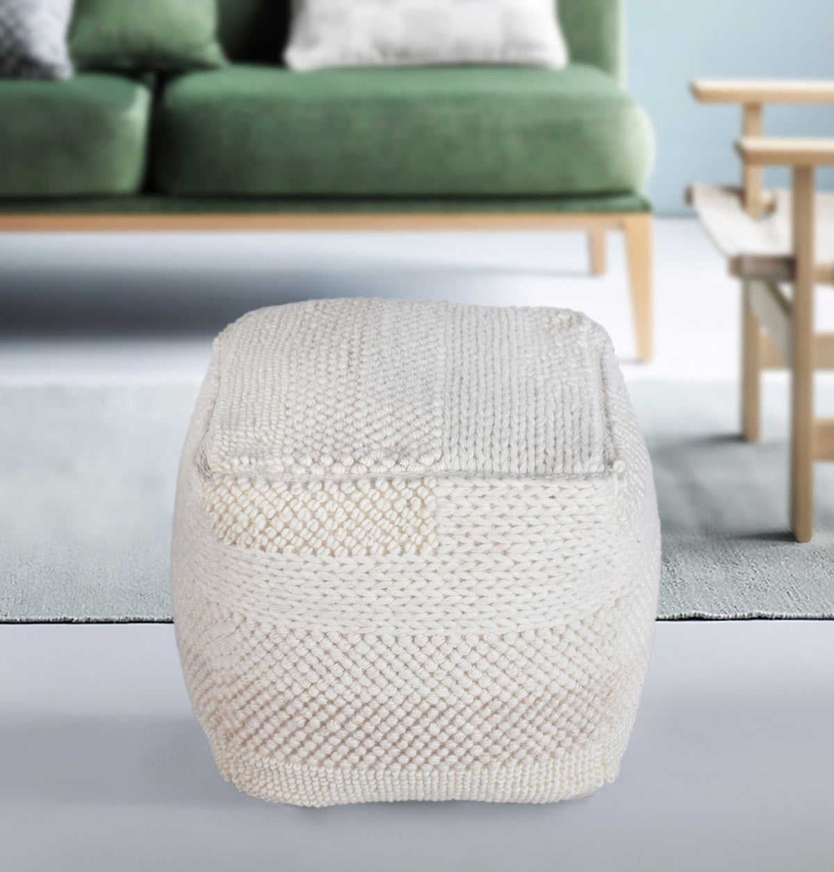 CYRILLA POUF Poufs| Roots Furniture