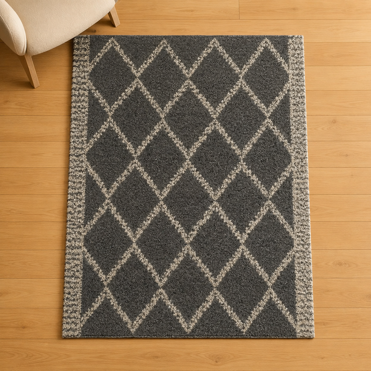 Helsinki Black Rug